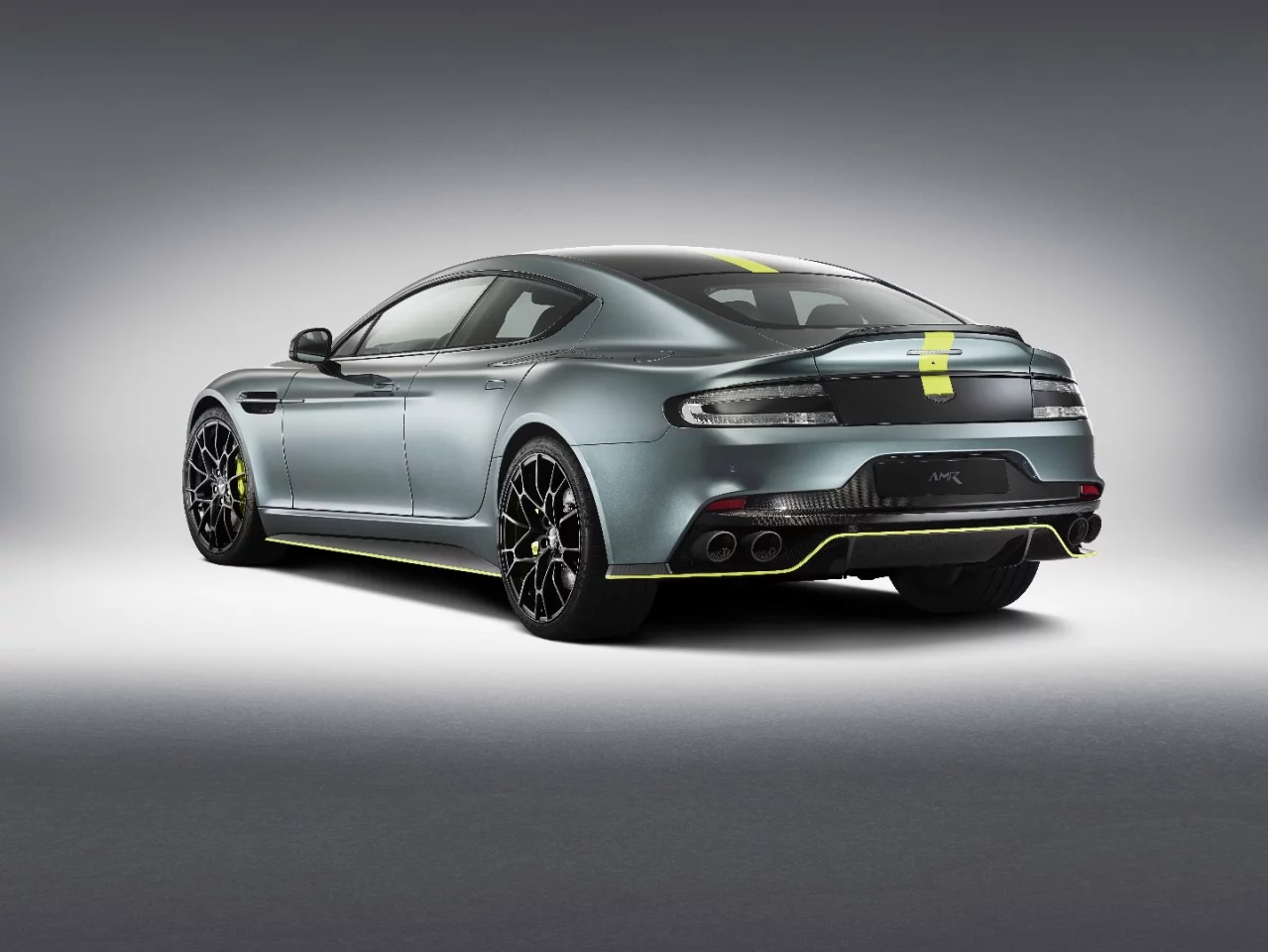 Aston Martin Rapide AMR: feels hugely younger and sportier to look at than the standard Rapide S