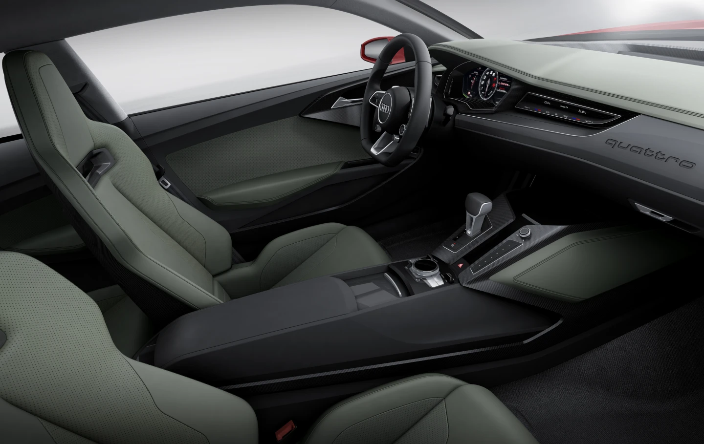 The Sport Quattro Laserlight concept interior