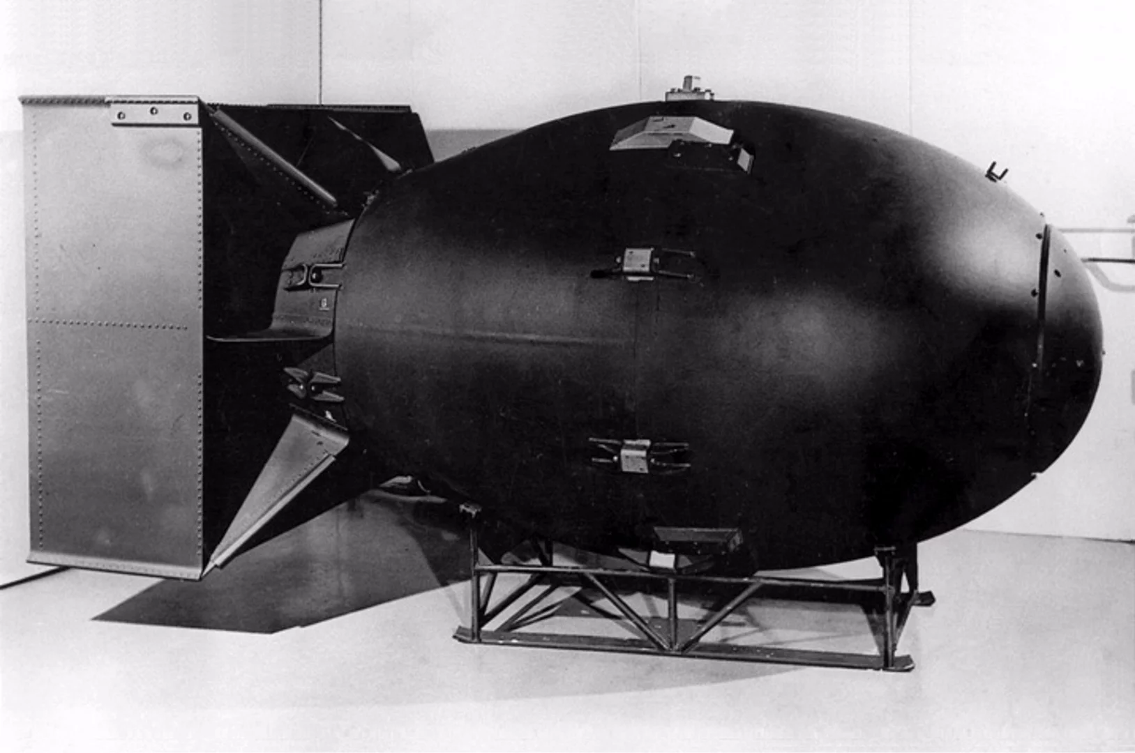 The Fat Man plutonium bomb