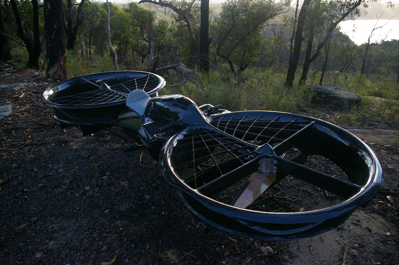 The Hoverbike prototype
