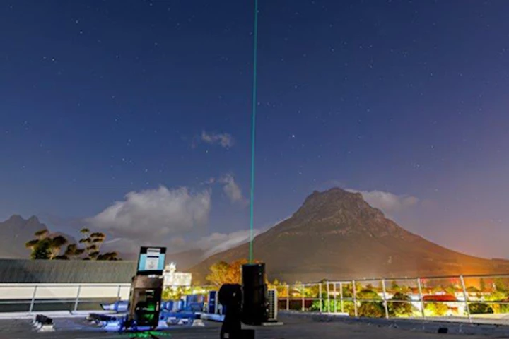 The ground station at Stellenbosch