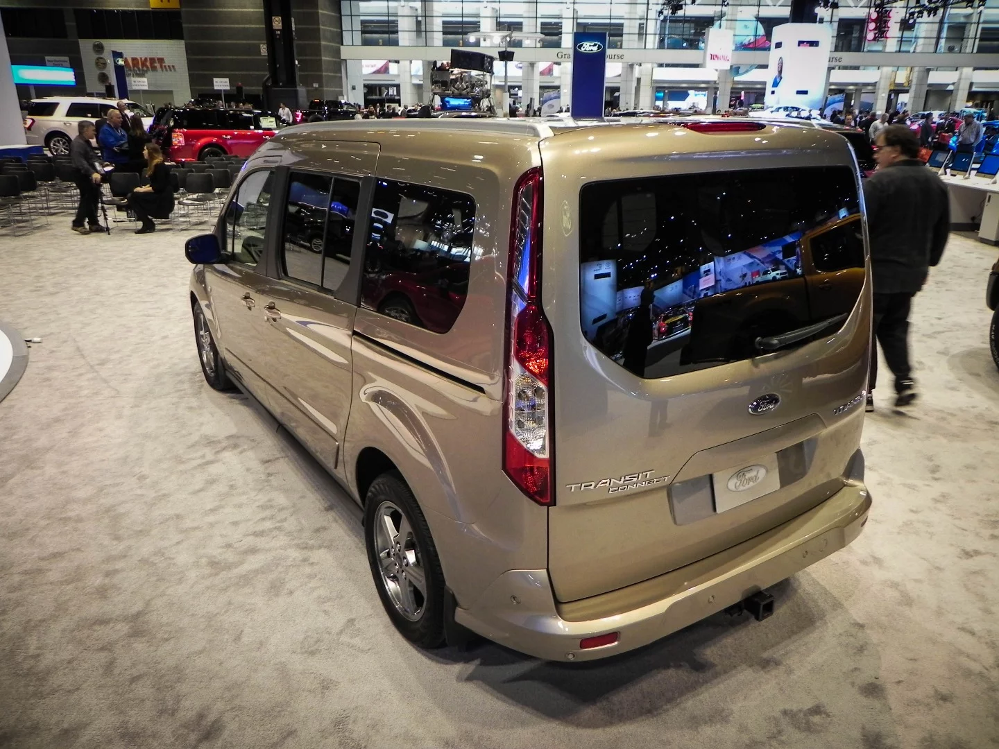 It might be a box on wheels, but Ford is banking on buyers being more interested in the efficiency and versatility of the Transit Connect Wagon than in its looks