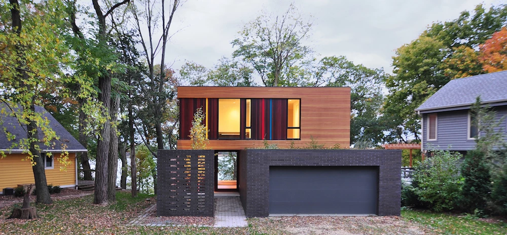 Redaction House, by Johnsen Schmaling Architects (Photo: John J. Macaulay)
