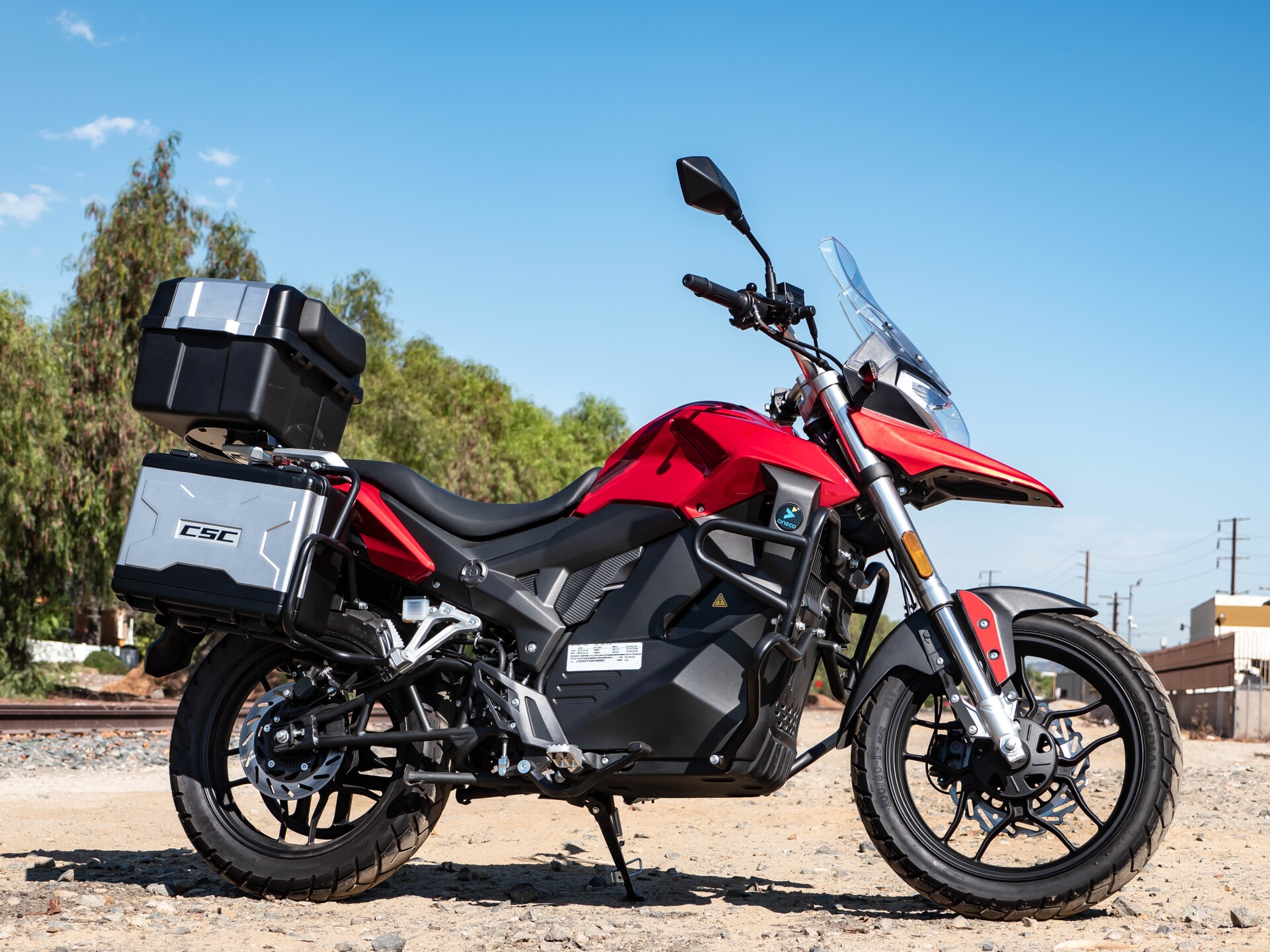 View of Mid-Drive Electric Motorcycle: Why It Rides Better - LAND Moto