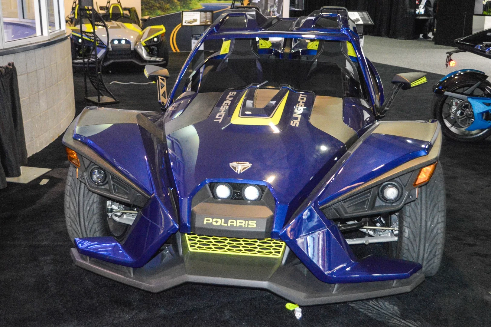 Polaris shows off its Slingshot three-wheeler