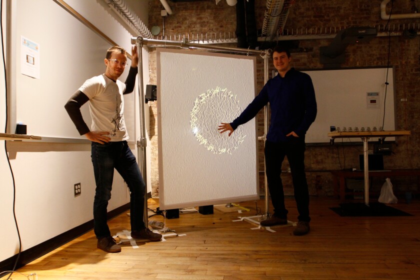 Firewall's designers, Aaron Sherwood and Mike Pallison