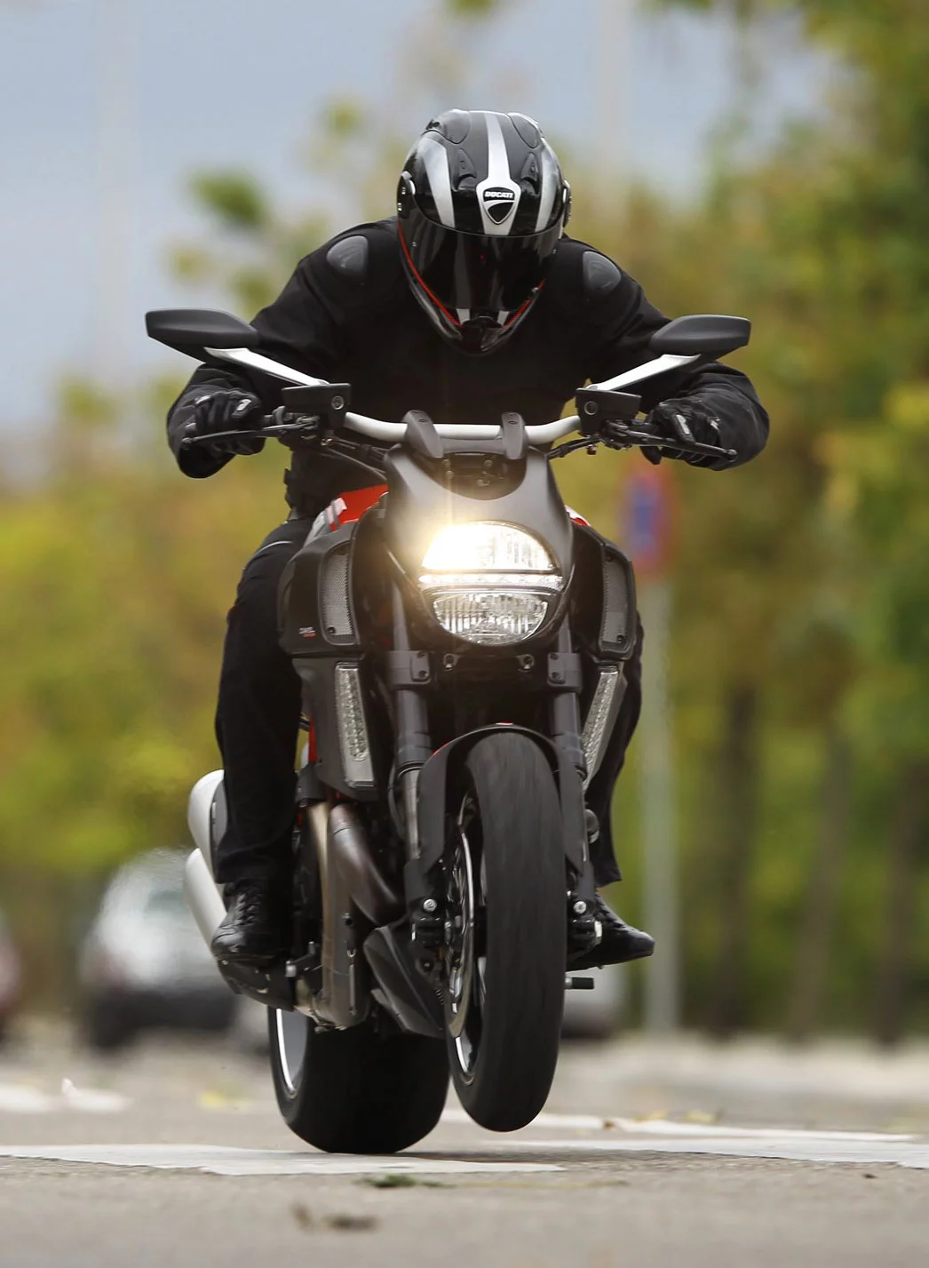 The 2011 Ducati Diavel power cruiser
