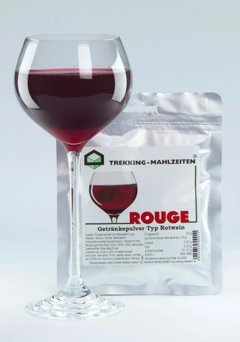 Rouge - alcohol for those who need to carry it a long way before drinking it