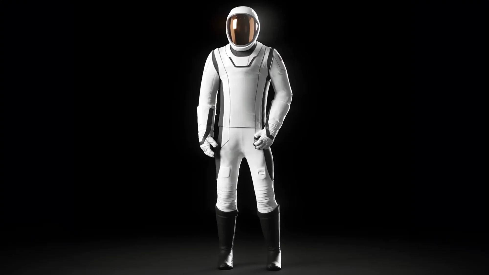 Rendering of the new EVA suit