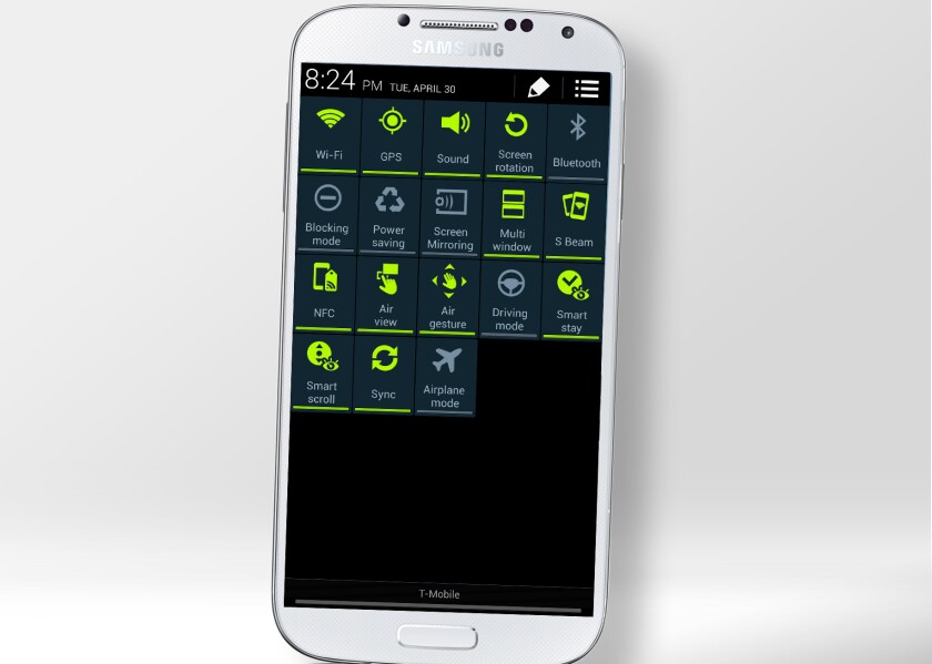 Samsung crammed in lots of software features