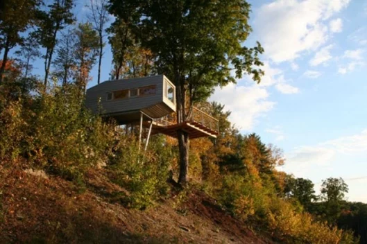 Cliff treehouse