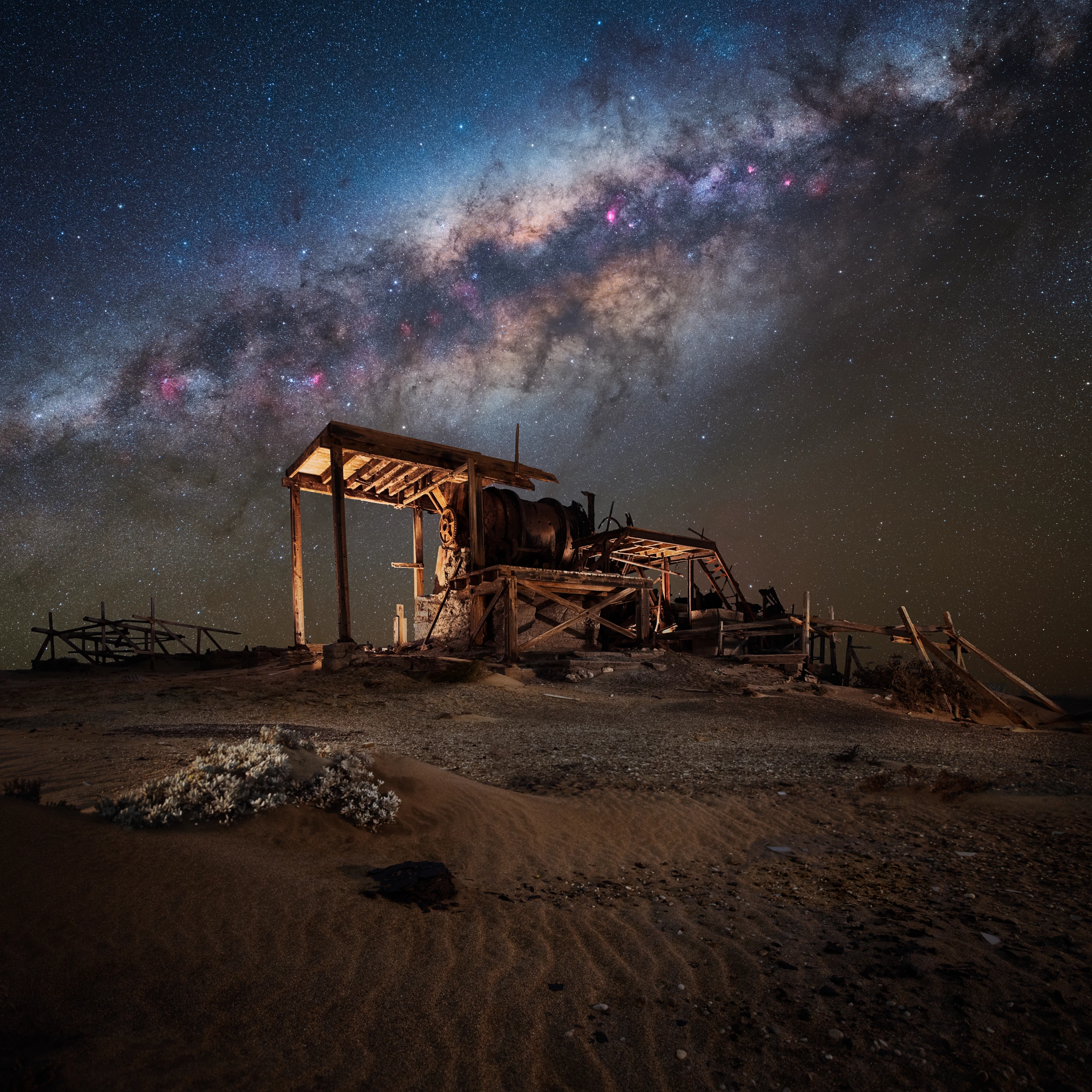 Sperrgebiet by Vikas Chander, taken in Namib Desert, Namibia. Shortlisted in the People & Space category