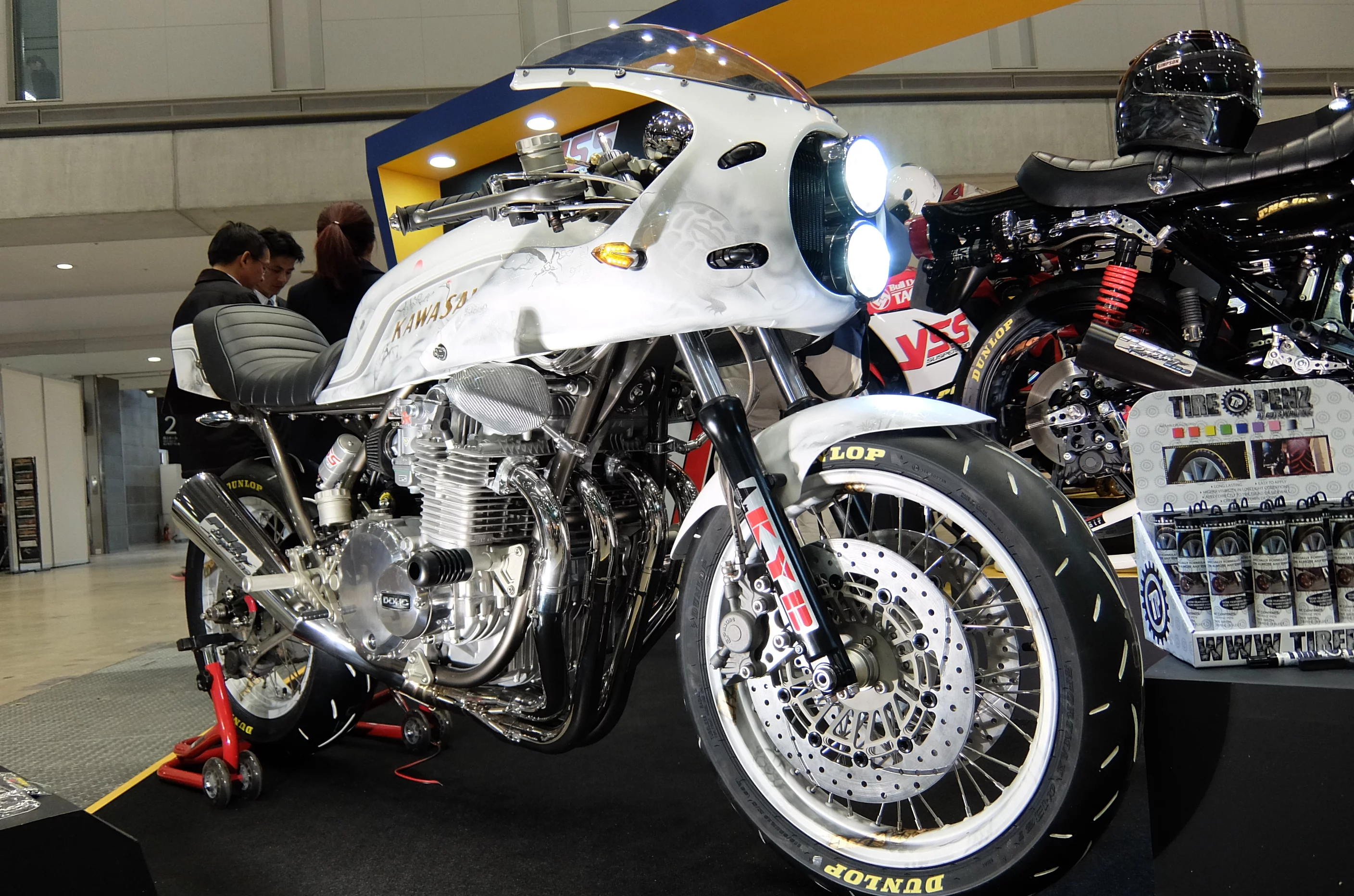 This custom Kawasaki is made by a company called PMC.Inc (Photo: Stephen Clemenger/Gizmag.com)