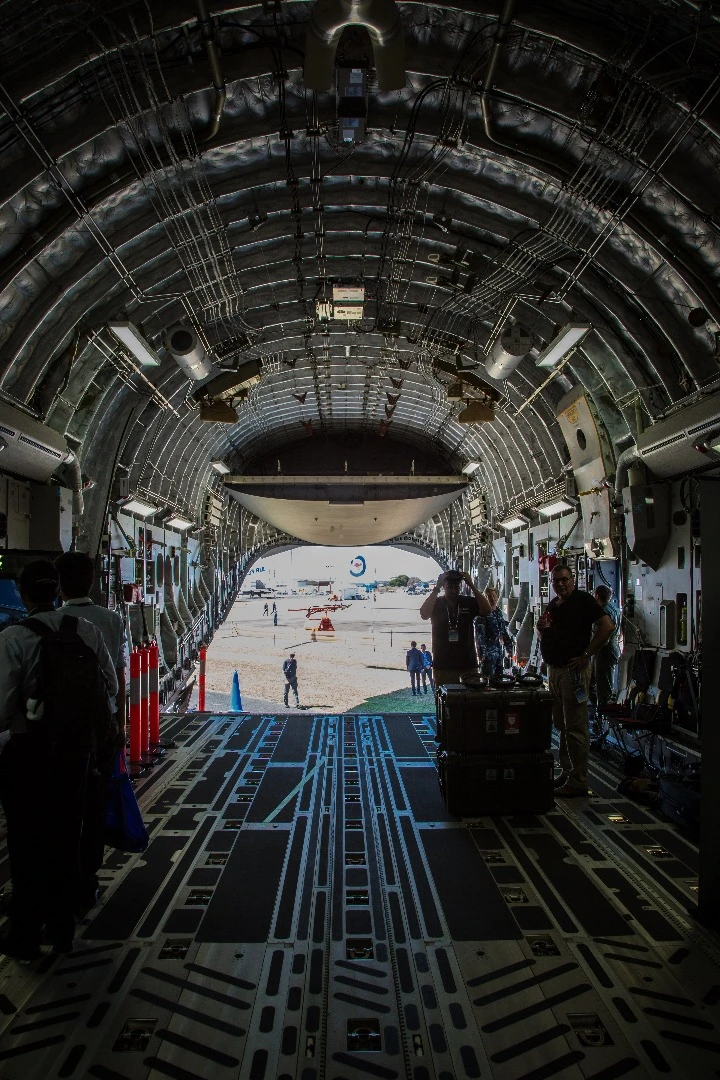 C-17A Globemaster III cargo bay