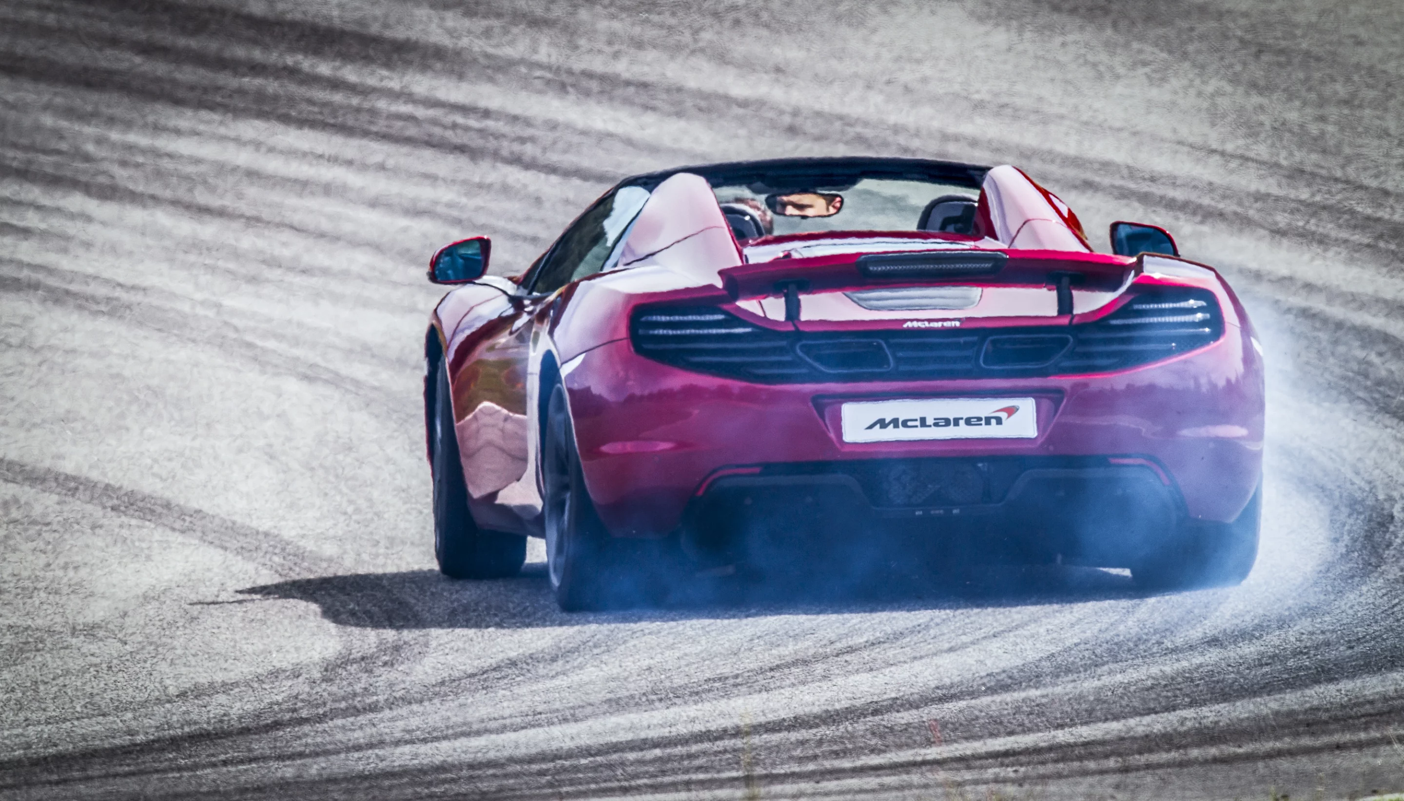 The McLaren 12C Spider goes from 0-124 mph (200 km/h) in 9 seconds