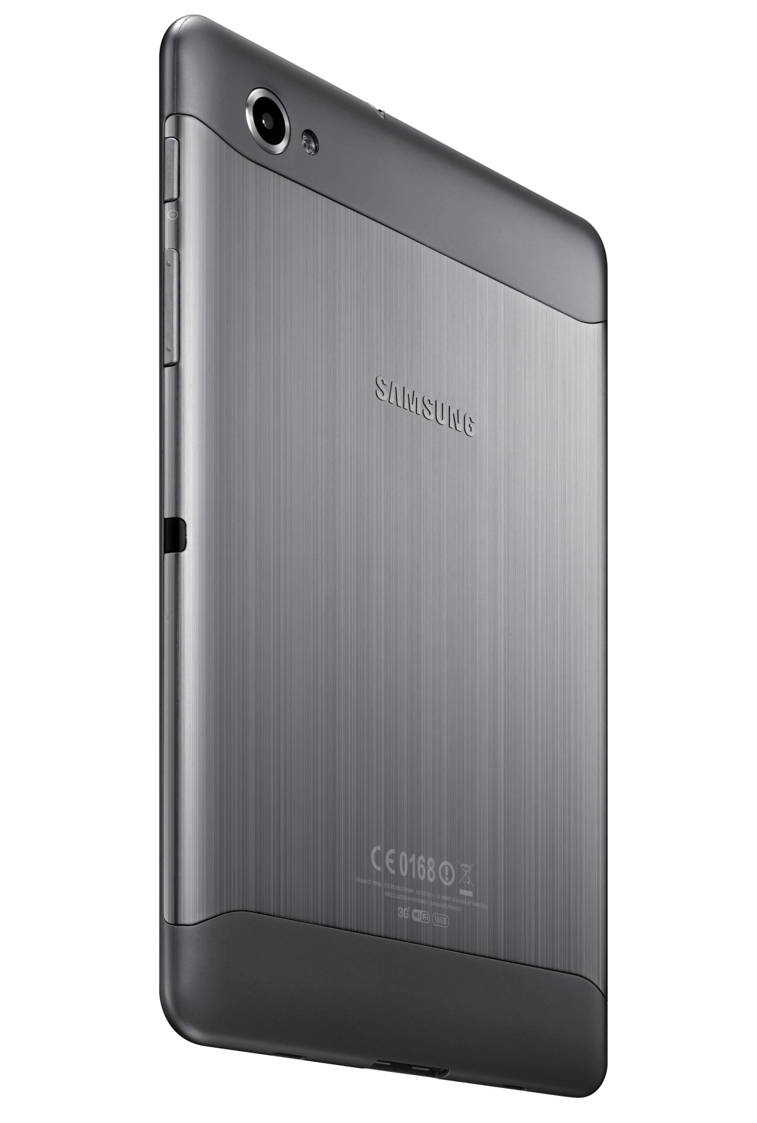 The Samsung Galaxy Tab 7.7's metal casing