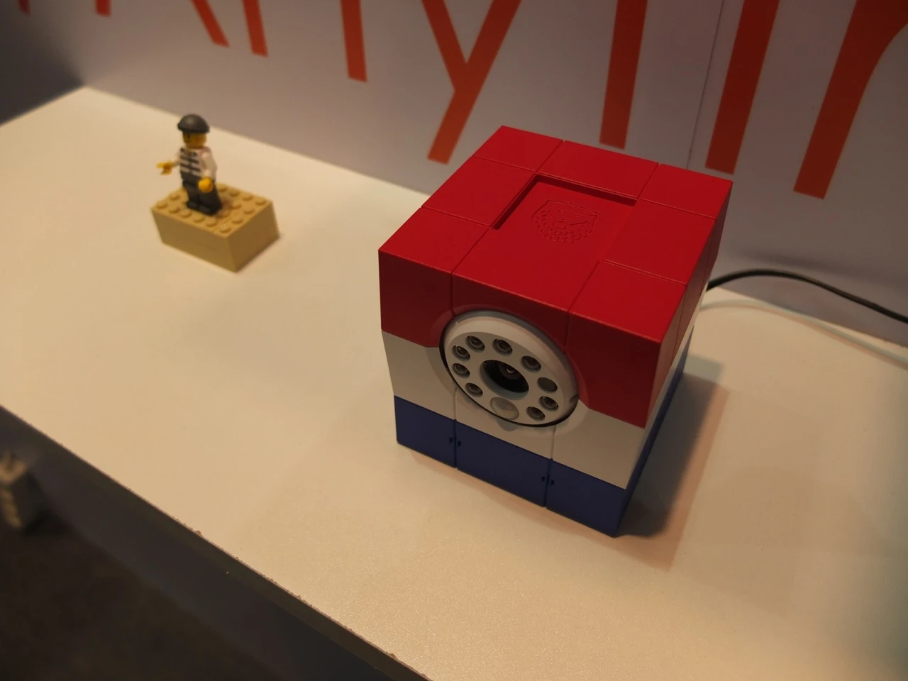 The camera also includes motion and audio sensors, and can send SMS alerts if motion is detected