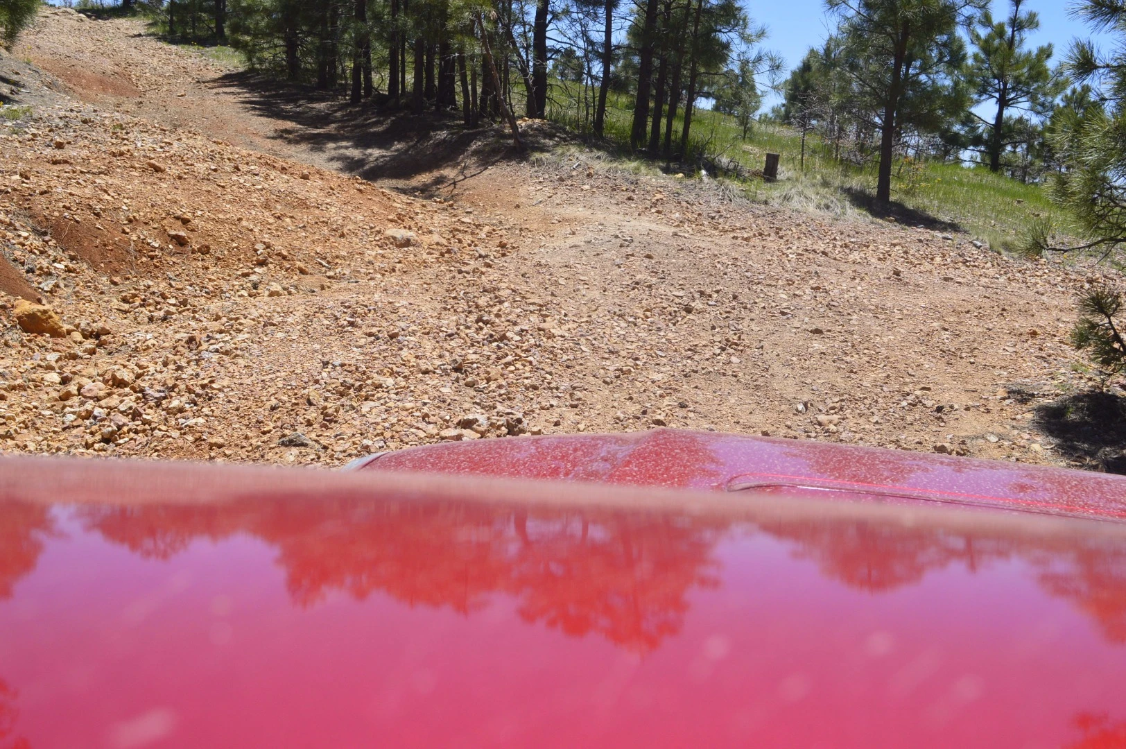 Plenty of rough, uneven terrain to and from our Night 3 campsite