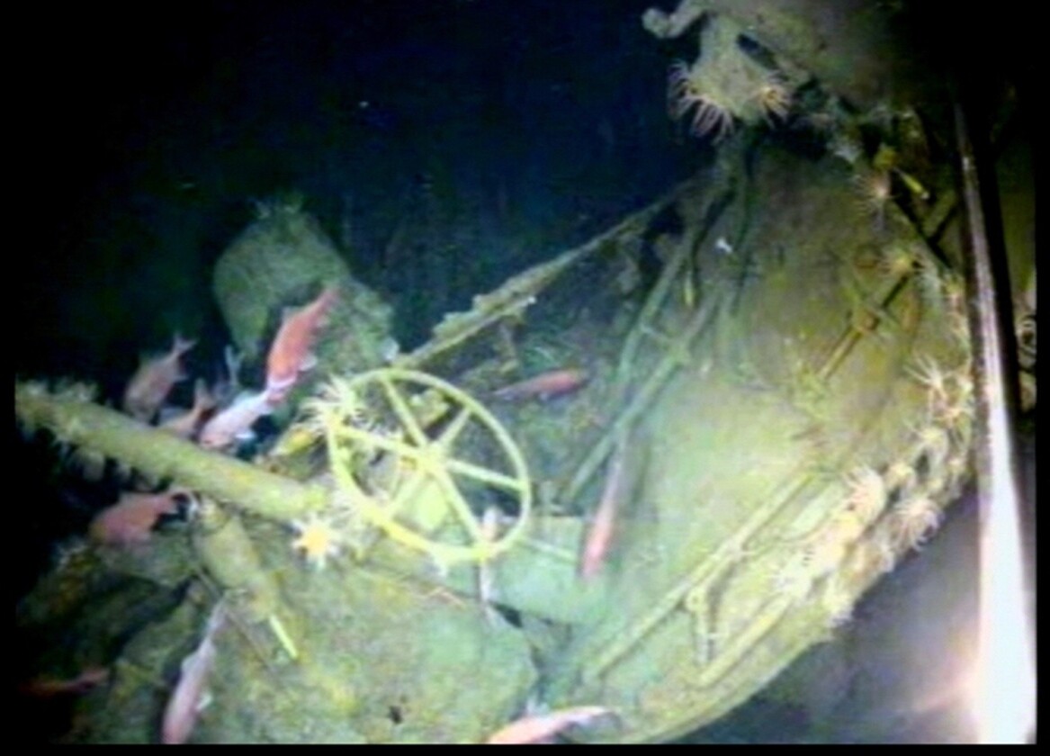 The submarine was found off the Duke of York Island group in Papua New Guinea