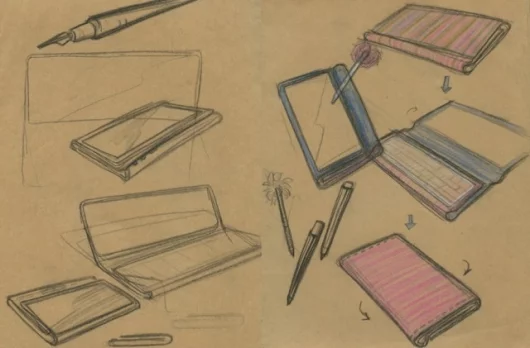 Pocket Yoga Concept Drawings