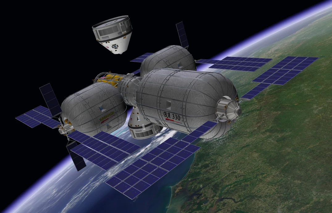Artist's rendering of Boeing's Crew Space Transportation (CST)-100 spacecraft (Image: Boeing)