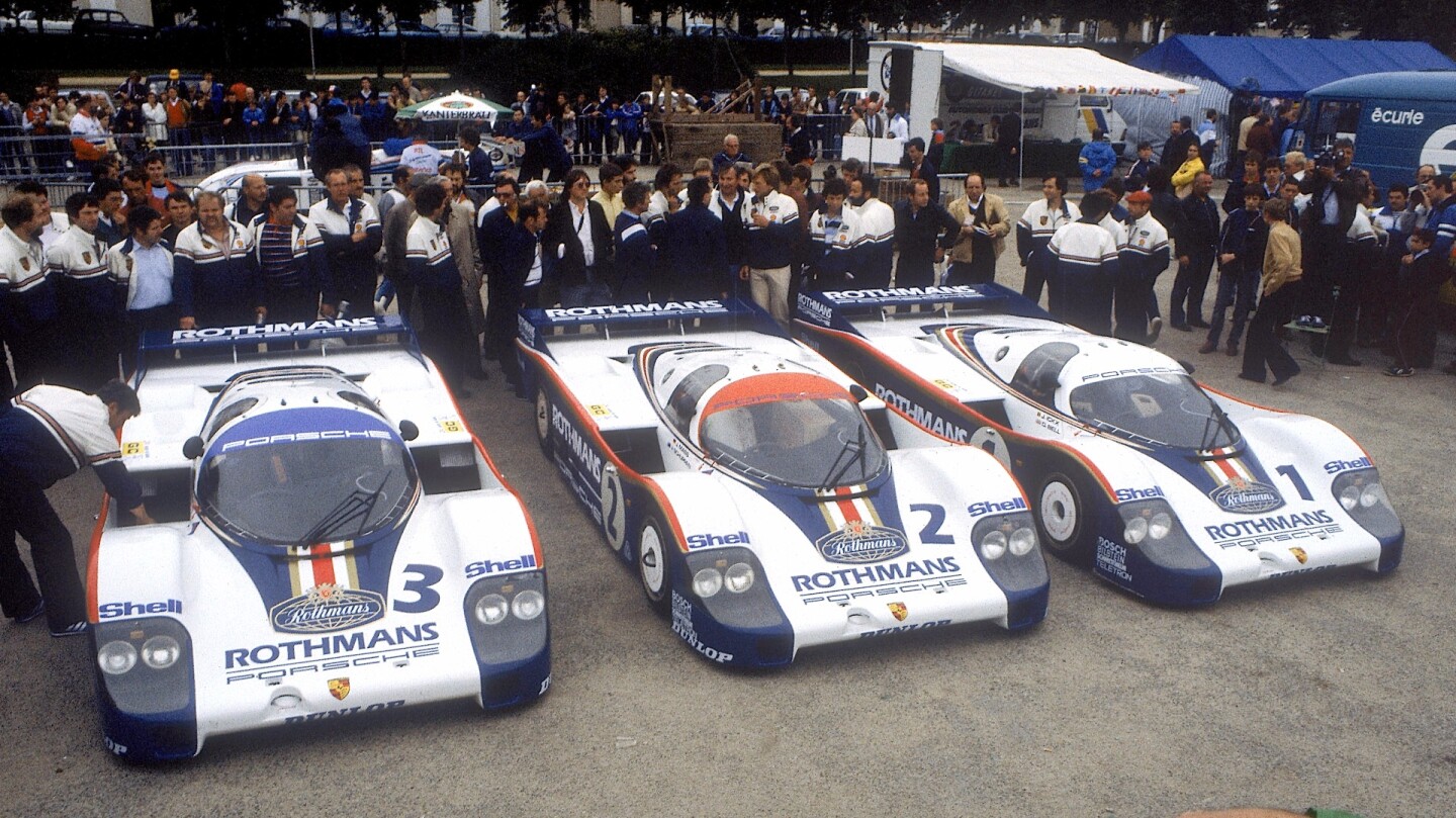 A 1982 Porsche 956 sold for $10,120,000 (Gooding)