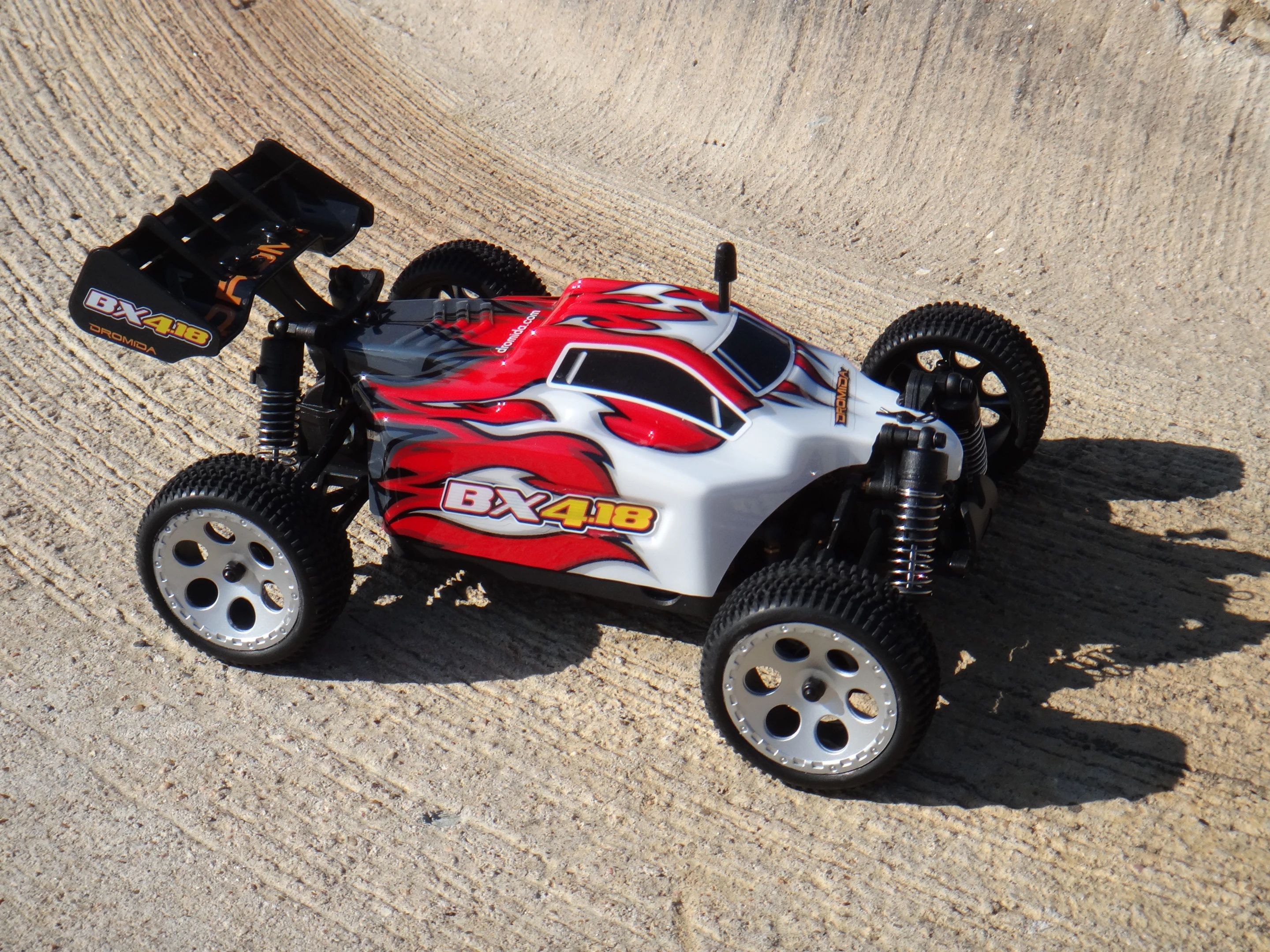 Part of the speed is due to the vehicles' four-wheel drive and balanced construction, which keeps all four tires planted firmly on the ground no matter how fast the car is going