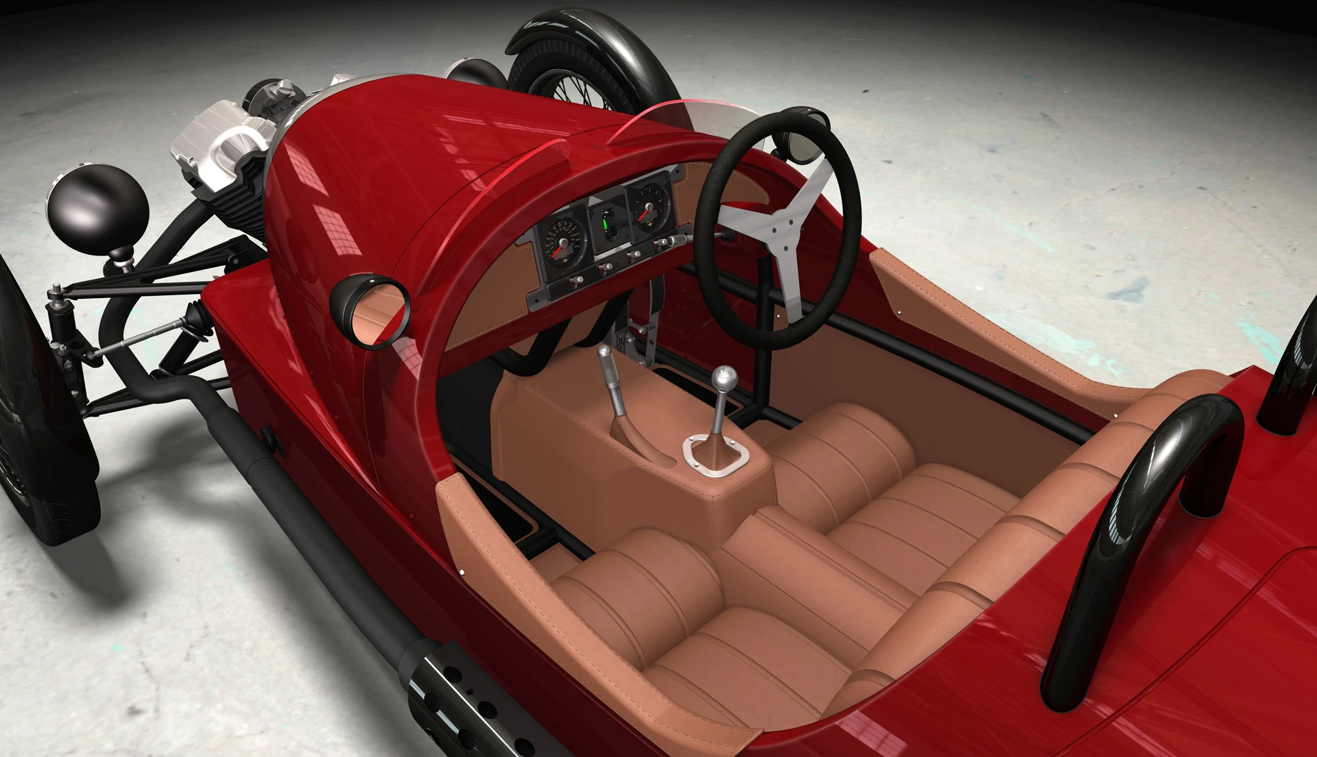 The new Morgan three-wheel cyclecar