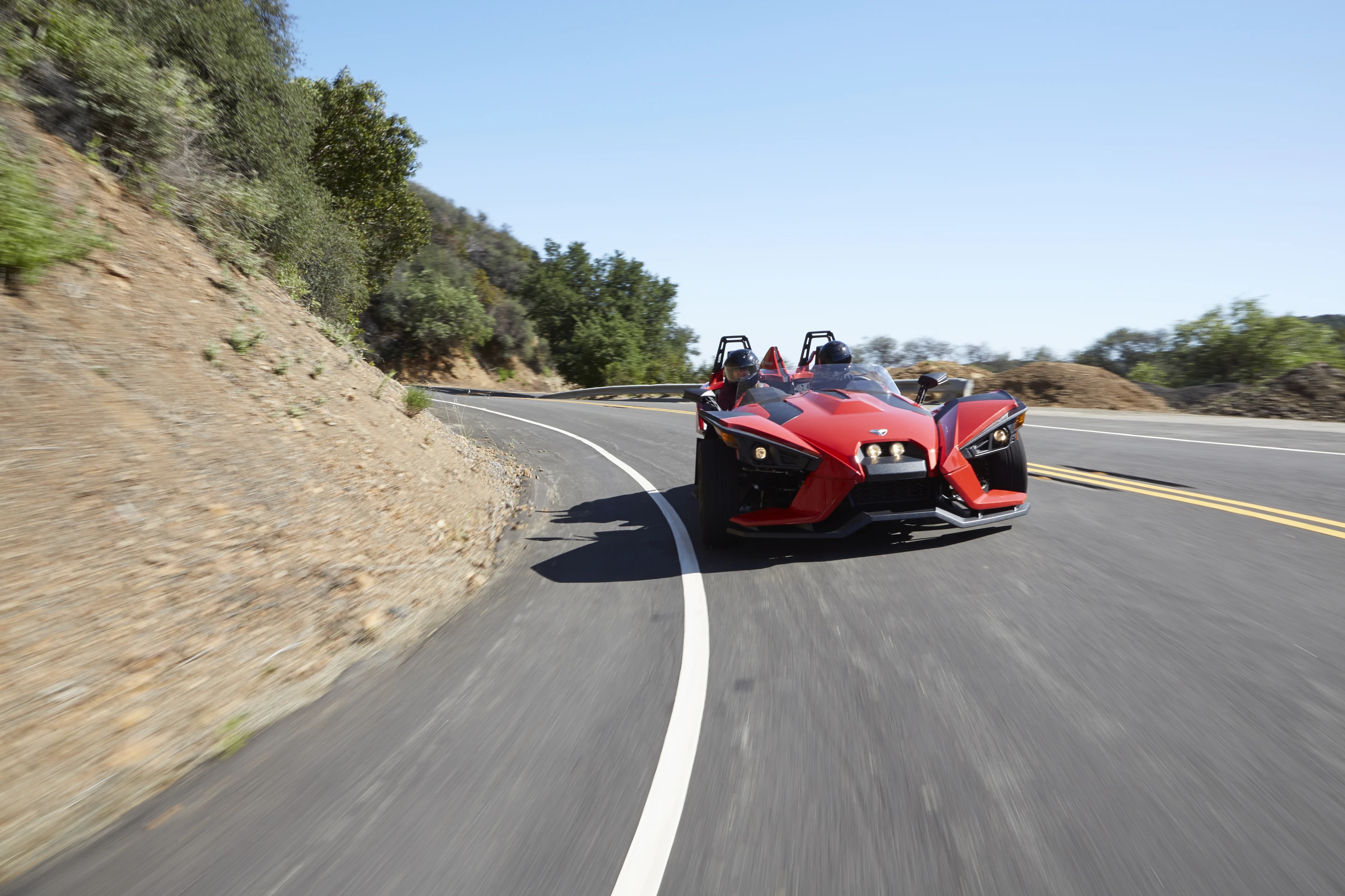 The Slingshot goes on sale in North America in a few months