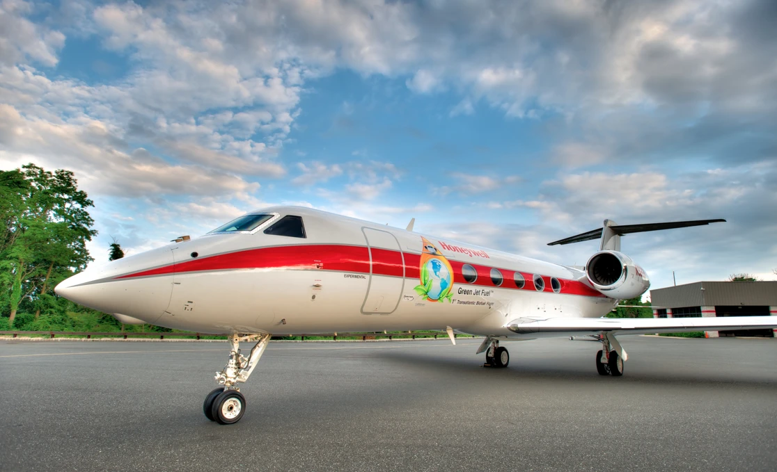 Gulfstream G450 crosses the Atlantic on 50/50 biofuel-jetfuel blend