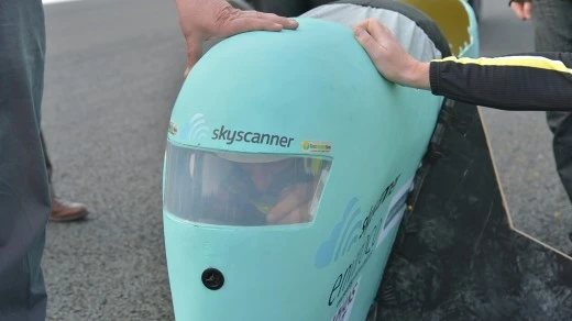 Graeme Obree's redesigned Beastie (Photo: Rick Robson)