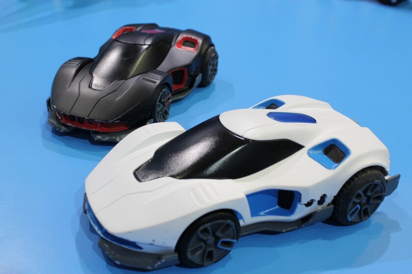 The REV cars also have sensors that allow them to detect their surroundings and each other (Photo: Stu Robarts/Gizmag)