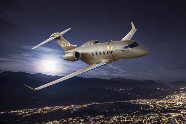 Artist's concept of the Challenger 3500