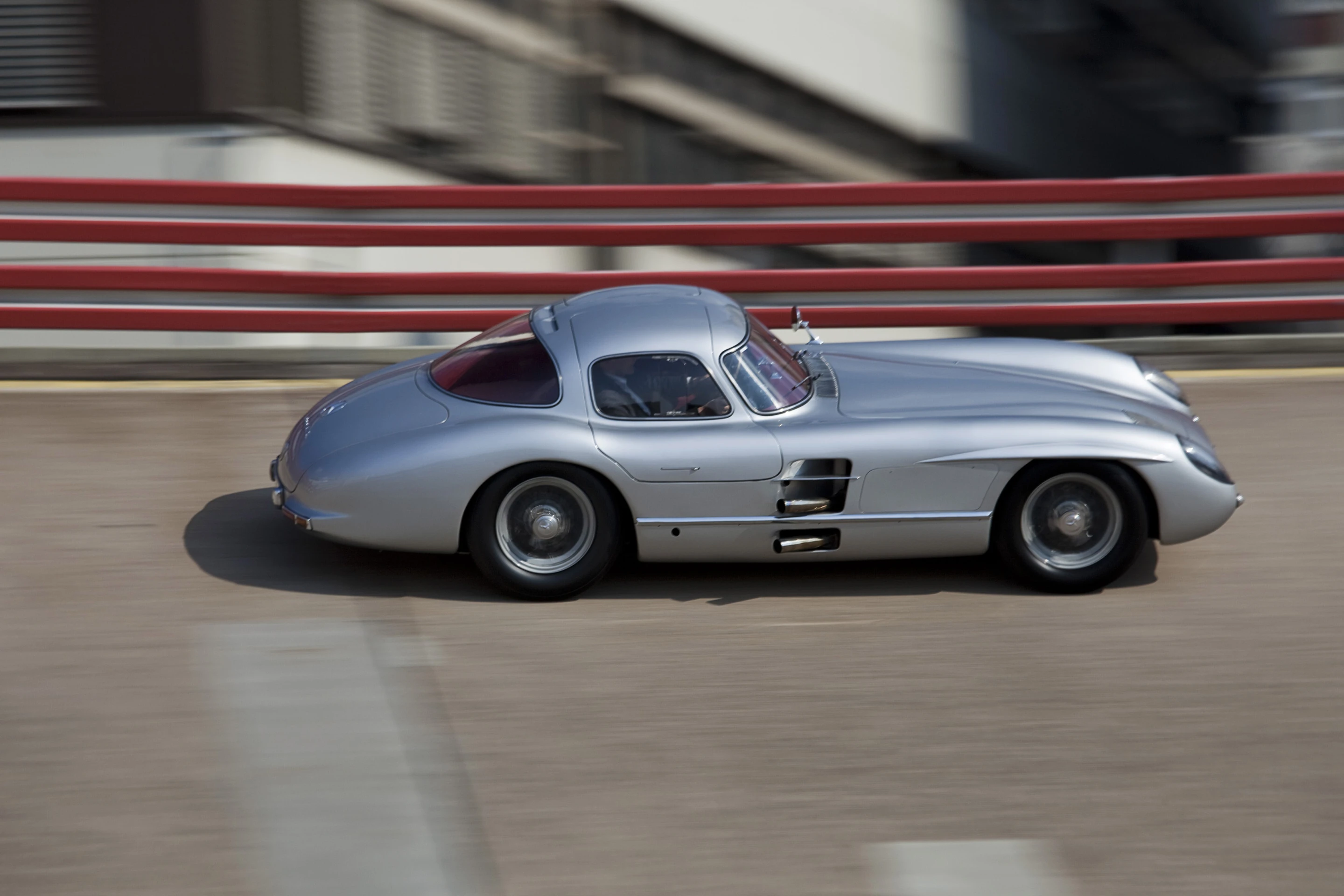 Only two Mercedes 300 SLR coupés were built