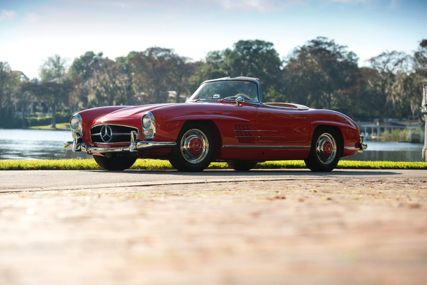 This 1960 Mercedes-Benz 300 SL Roadster is estimated to sell for between $1,200,000 and $1,500,000