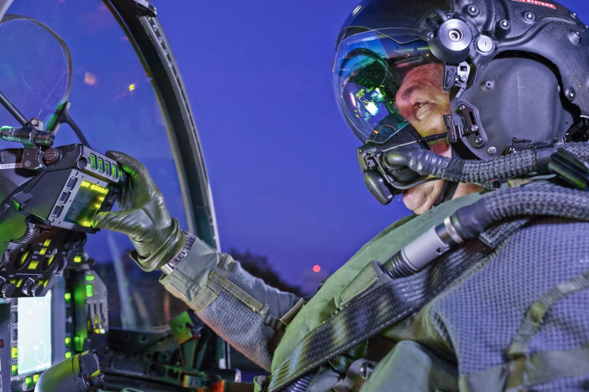 The Striker II helmet packs the latest tracking and night vision capabilities