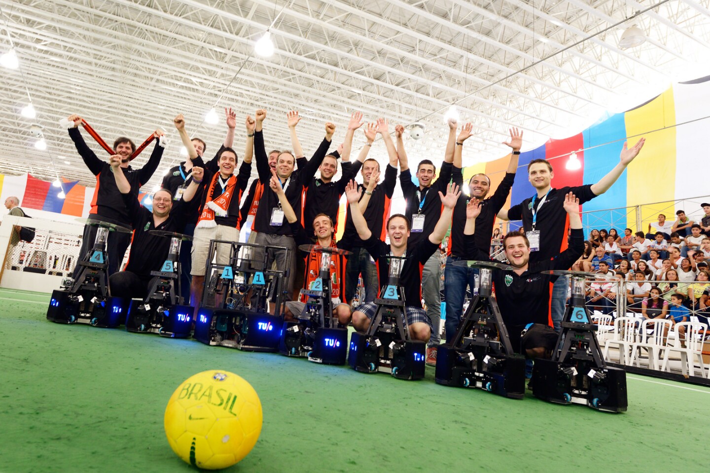 Eindhoven University of Technology beat the University of Beijing by 3 goals to 2