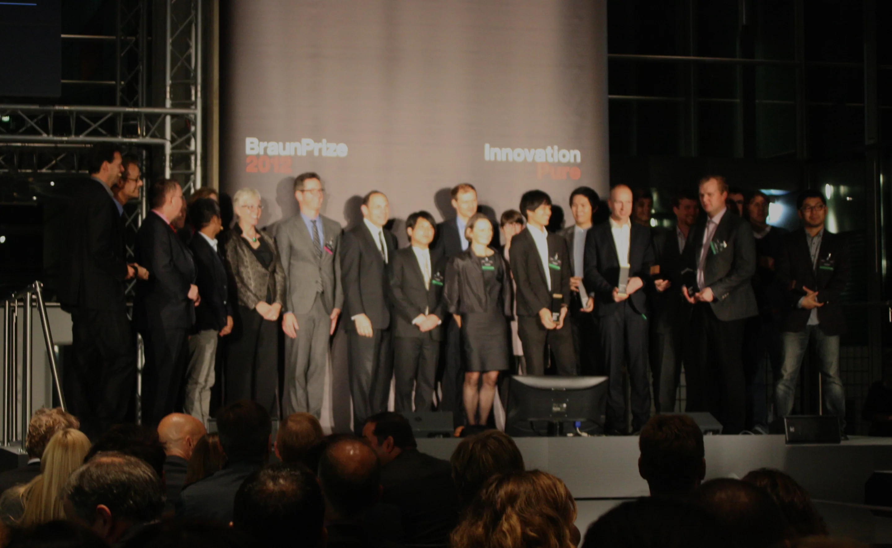 The 2012 BraunPrize winners and jury