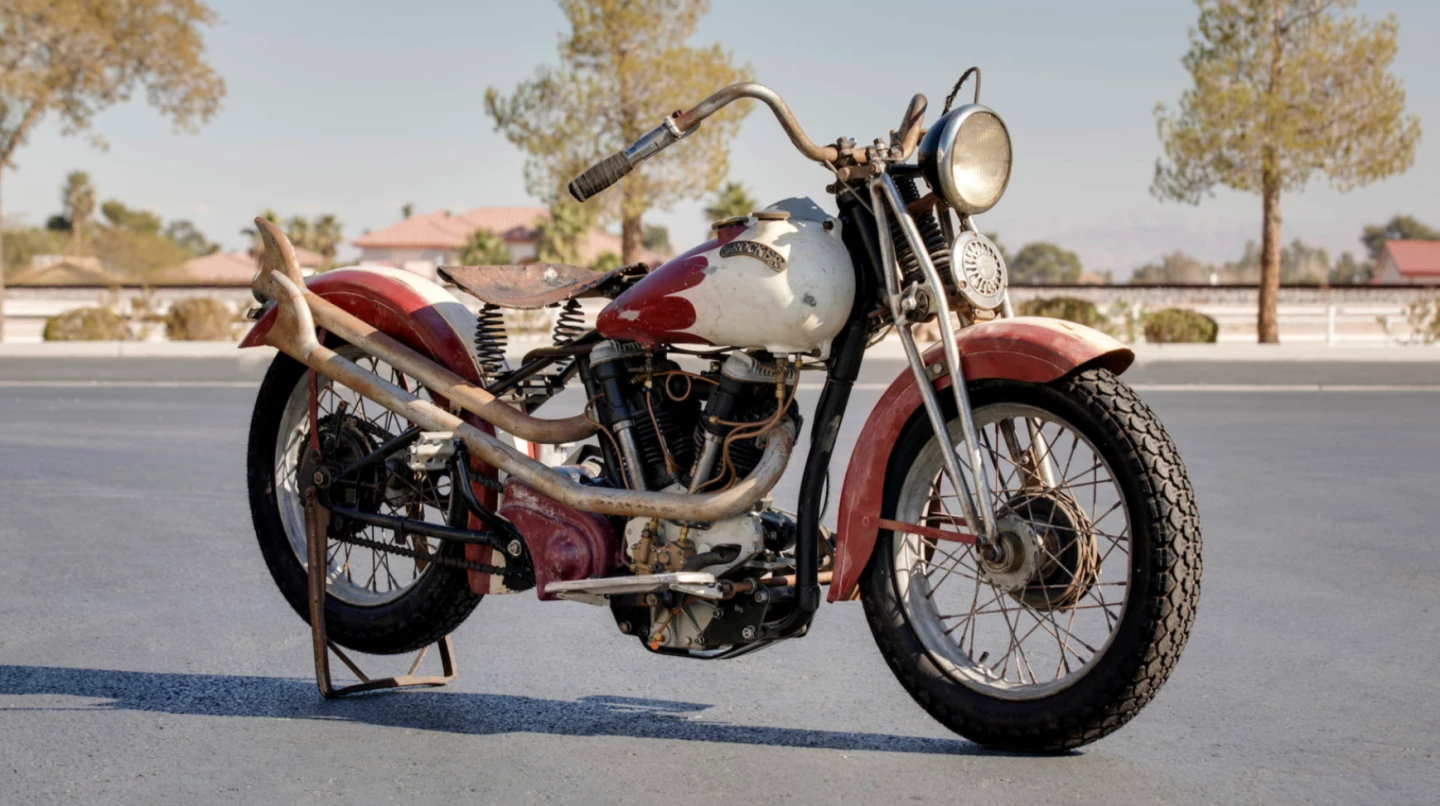 This 82-year-old Crocker has only had three owners in its lifetime, the first being the legendary Bob Ross of Motorcycles Only in Los Angeles. It was bid to US$400,000 at Mecum's 2021 Las Vegas auction but was passed in.