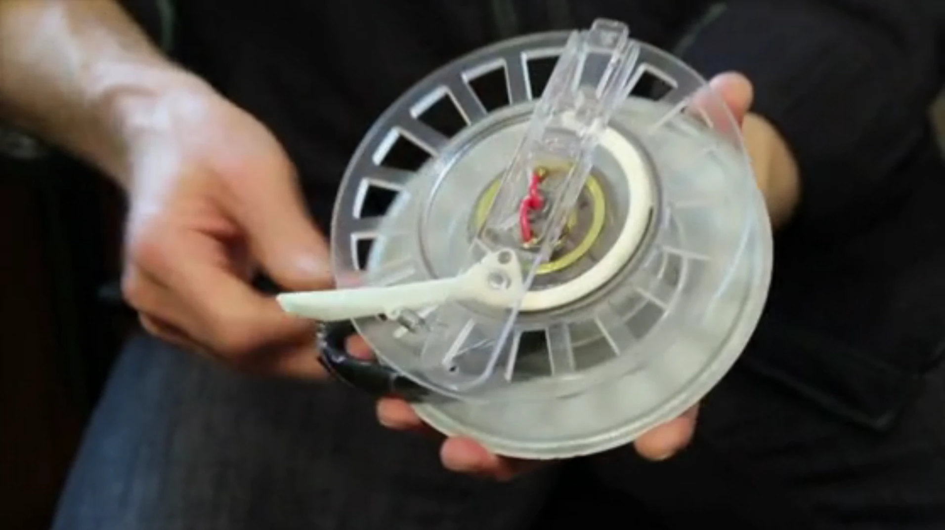 The first prototype of the Recoil Winder