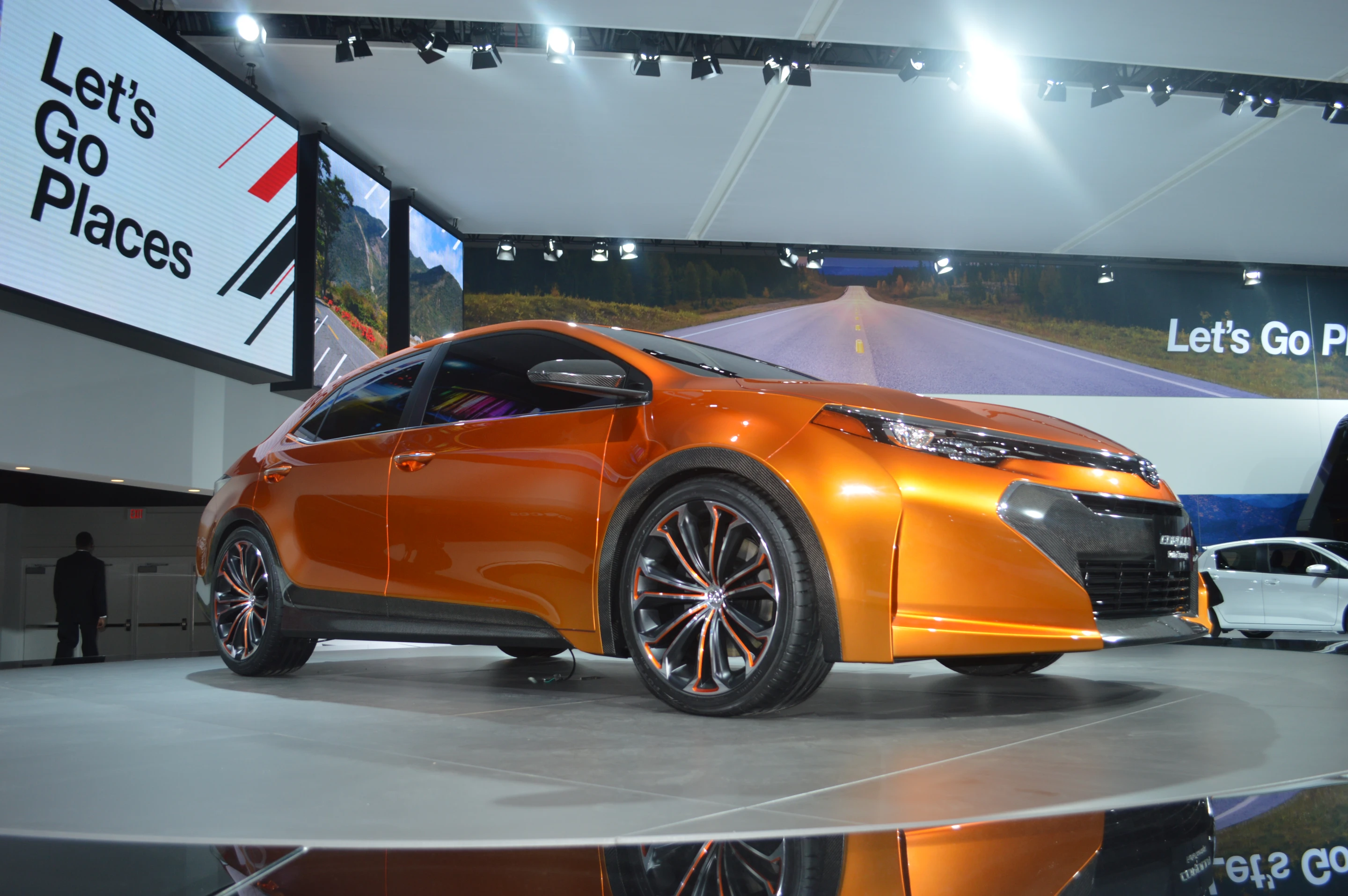 The Toyota Corolla Furia Concept at NAIAS 2013