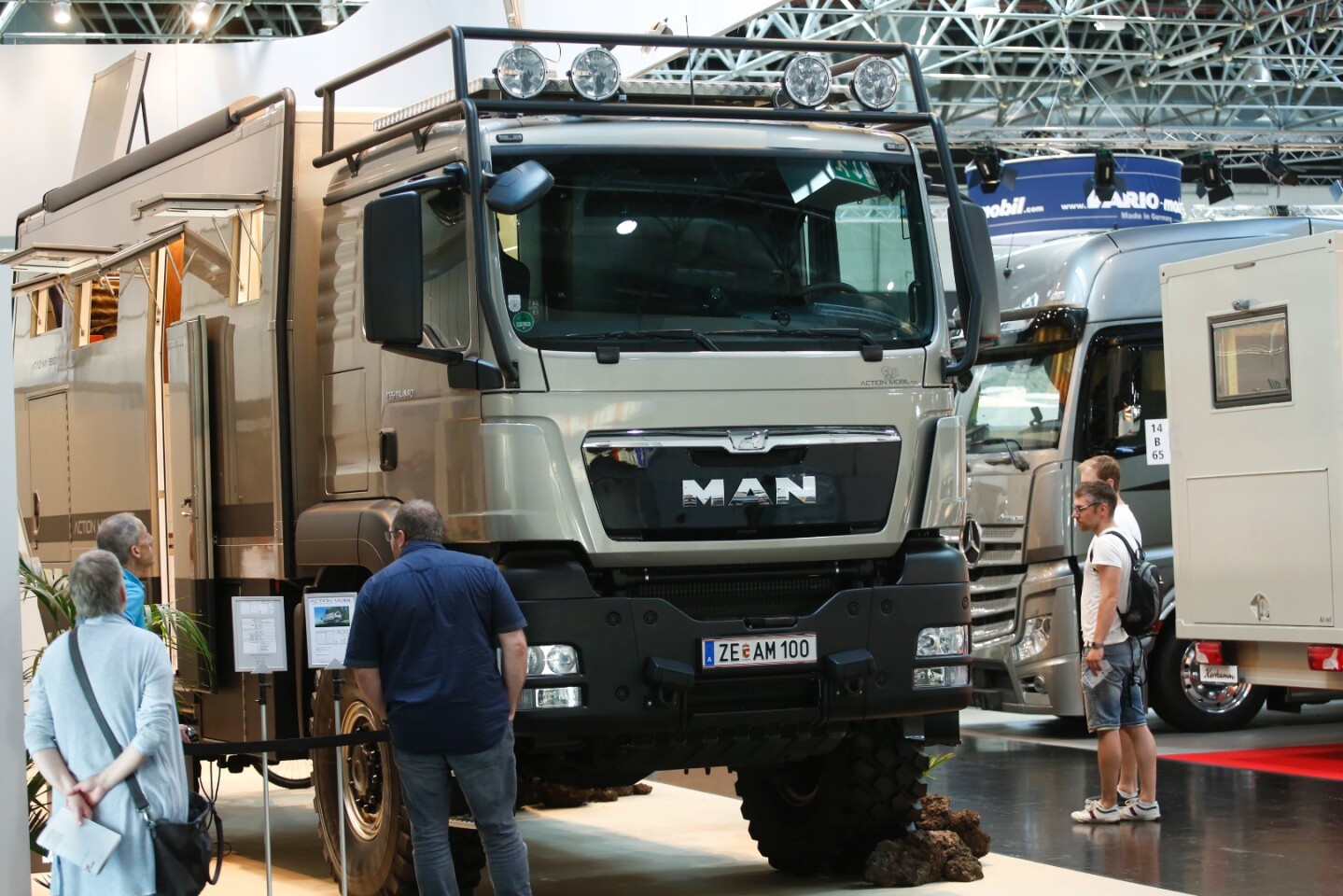 Its burly on the outside, but inside the Action Mobil Atacama 5800 has comforts like a solar-backed electrical system, sound system and full kitchen