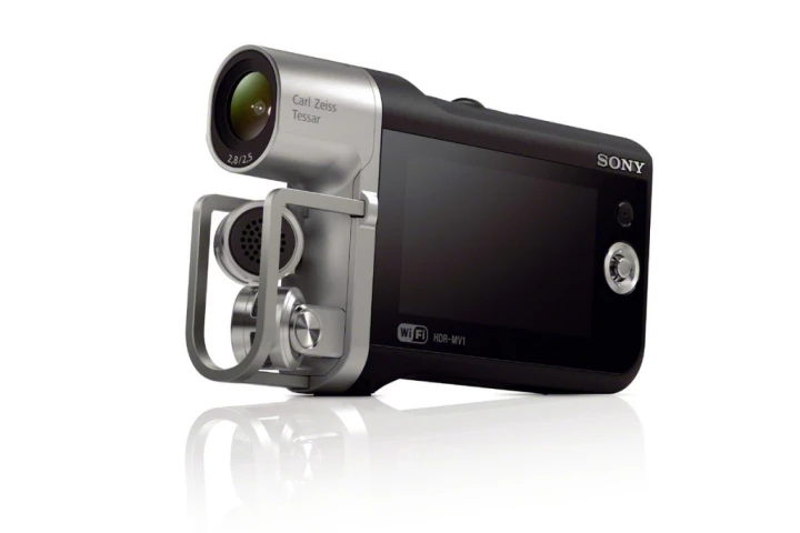 The Sony HDR MV1 Music Video Recorder is optimized for recording and sharing musical performances