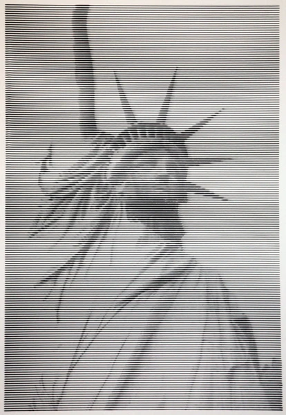 Some of eDavid's sketches look like they were made using a printer