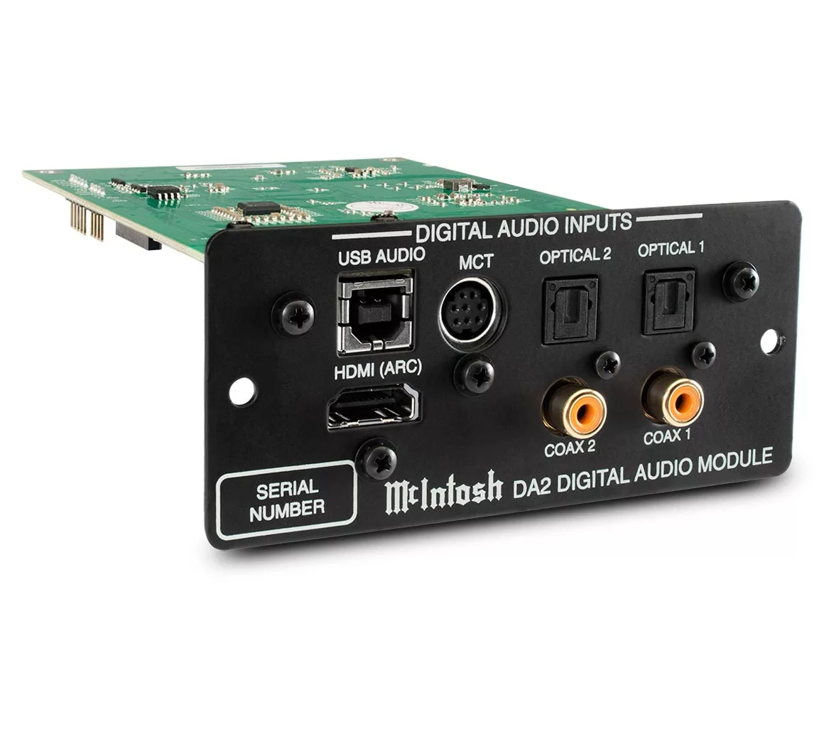 Owners of some McIntosh audio gear can now upgrade to the company's latest generation Digital Audio Module