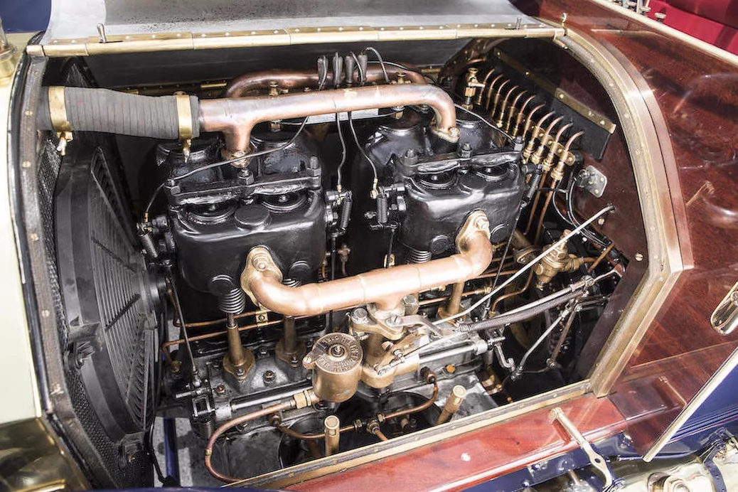 With 32 hp, the car was a tearaway in its day