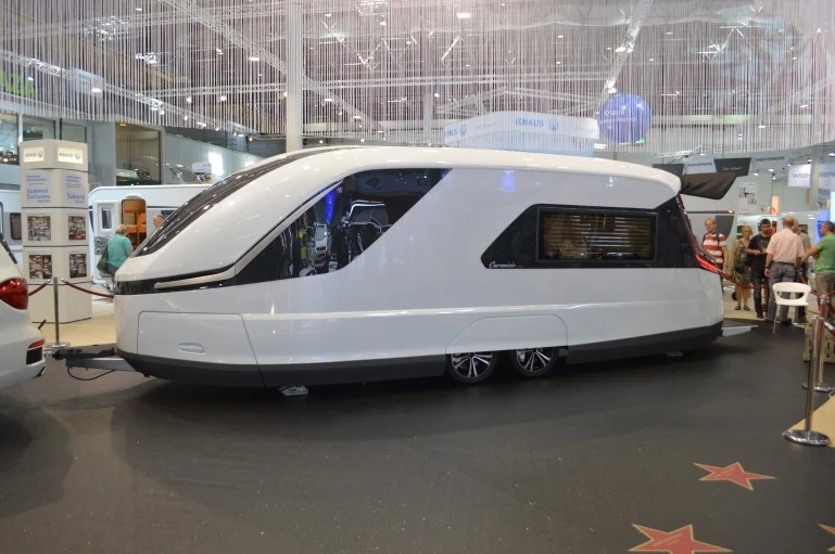The Caravisio camper concept at the 2013 Dusseldorf Caravan Salon