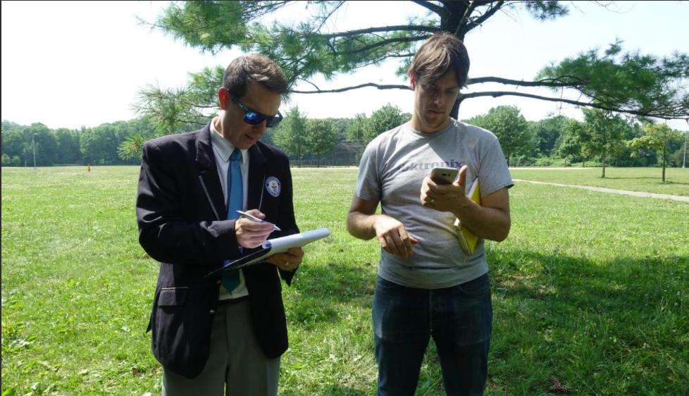 An official from Guinness World Record was on hand to judge the event