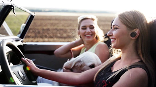 The Earity buds let you know who is calling and enable you to answer or reject with a simple "yes" or "no"