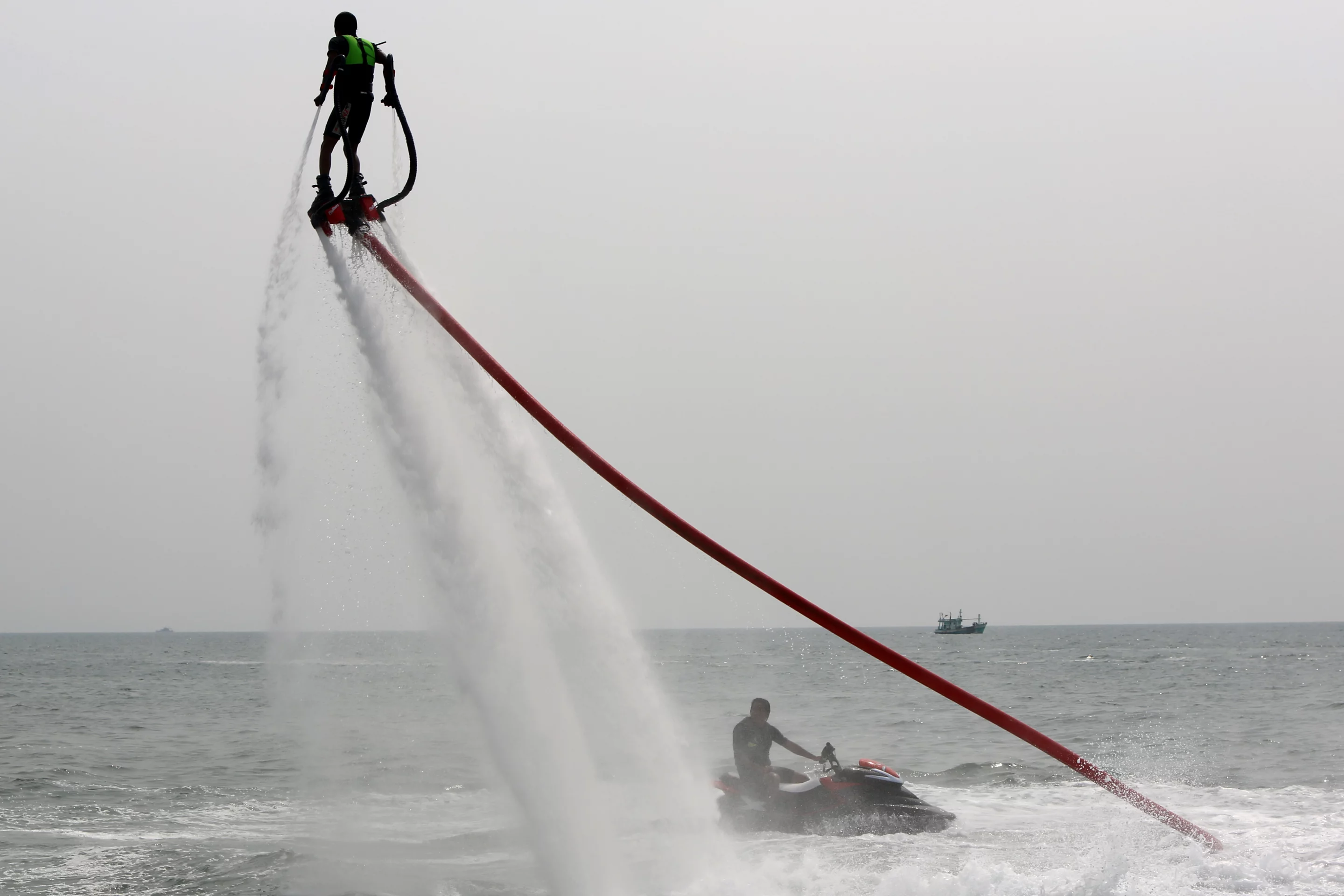 Zapata Racing Flyboard. Photo: Husna Namirembe